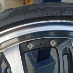 20インチアルミ プログレス タービン 20×8J ＋38 4本セット