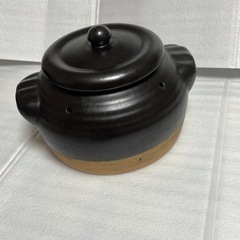 焼き芋鍋　陶器　Used