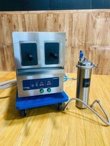 直元工業 冷凍麺解凍器 浄水器付き QF-57M 厨房用品 厨房機器