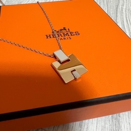 Hermes  エルメス　ネックレス　ペンダント　ピンクゴールド