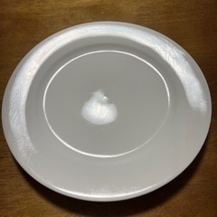 白いお皿　　22.7cm