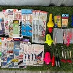 魚釣り用品　中古、新品未使用　セット