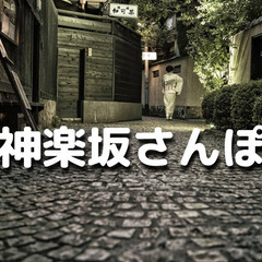 神楽坂の神社、史跡、石畳の迷路（裏路地）など一通り巡ります♪