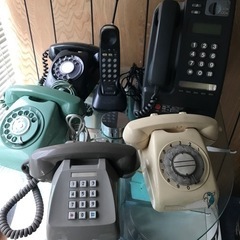 再出品‼️古い電話機　6台　ジャンク