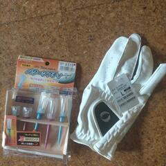 ゴルフ　フルセットときれいな赤のゴルフバック　美品です