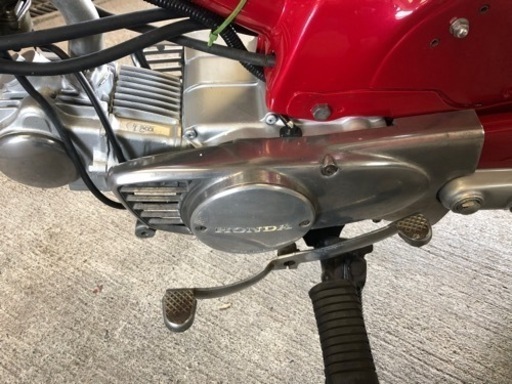 エンジン売れた為一旦受付中止します。カモメカブ C70 エンジン 塗装