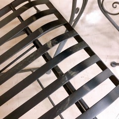 【売約済】ガーデンテーブル チェア4脚 セット モザイク調オーバルテーブル モザイクチェア 