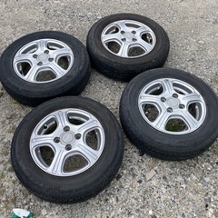 ブリヂストンタイヤ(145/80 R13)&ホィール(13×4....