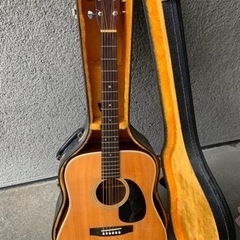 受付再開 レトロ アコースティックギター ThreeS W-45...