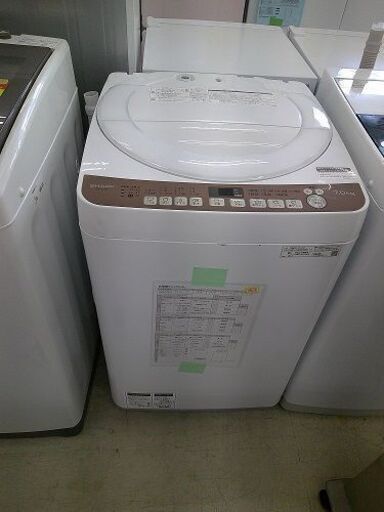 ID:G60354753　全自動洗濯機７ｋ　シャープ　ＥＳ－Ｔ７１２　２０１９年