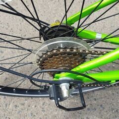 フォルテラ 27インチ クロスバイク 自転車 スポーツバイク 7段切替 グリーン系 FORTERA STEALER シティサイクル 札幌市 中央区