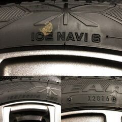 【GOODYEAR ICENAVI6 155/65R14】スタッドレス【EuroSpeed 14インチ 4.5J4HPCD100+45】バリ溝 タント スペーシア等　(TC760)クレジットカード QRコード決済可能