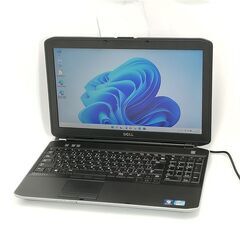 送料無料 高速SSD 15.6型 ノートパソコン DELL E5530 中古良品 第3世代 