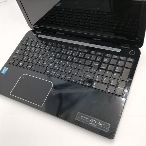 送料無料 新品SSD 15.6型 ノートパソコン 東芝 T554/76LB 良品 第4世代