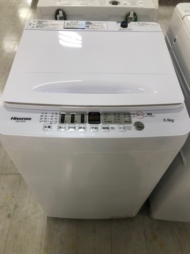 取りに来れる方限定！！Hisenseの全自動洗濯機です！！