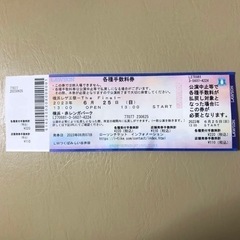 横浜レゲエ祭2023 チケット　DAY2 6/25