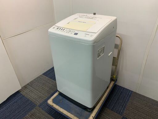 (230623)　日立　全自動電気洗濯機　7kg　NW-Z70E7　2020年製