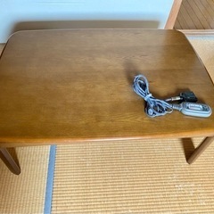 三菱家具調テーブル兼コタツ