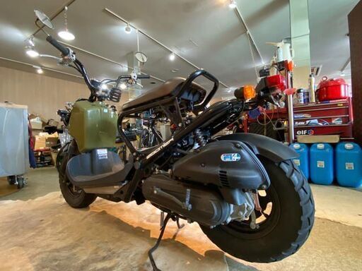 □ HONDA ZOOMER JBH-AF58 ホンダ ズーマー 50cc 6686km モスグリーン