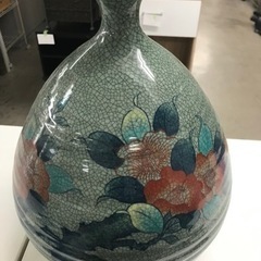 K2306-708 陶器花瓶　傷、汚れあり