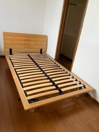 【仮決定】無印良品　セミダブルベッド