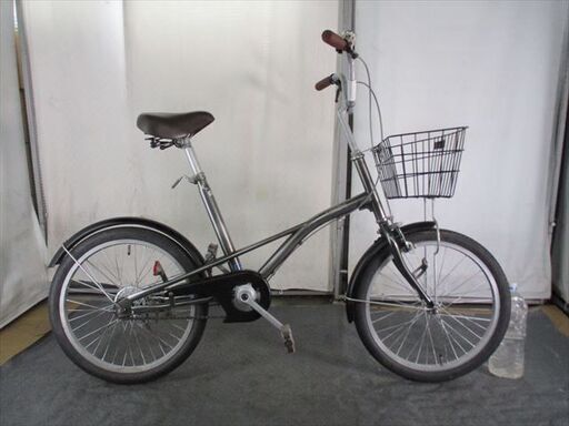 C860★8500円★　ミニベロ中古自転車 【20インチ　 グレー 】 C860☆8500円☆ ミニベロ中古自転車 【20インチ グレー 】