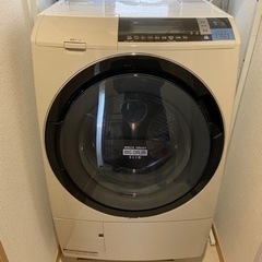 【分解洗浄済】ドラム式洗濯機10kg HITACHI BD-S8...