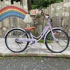 【3513】子供車　マルイシ　22インチ　前後タイヤ新品　11,...