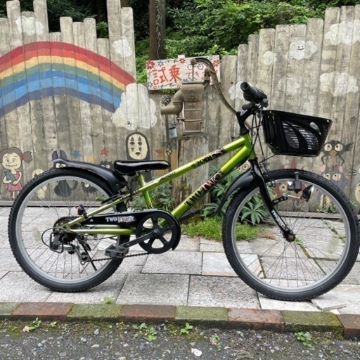 【3511】子供車　22インチ　前後タイヤ新品　9,400円（防犯・税込）