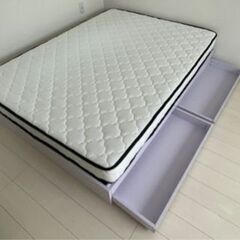 ダブルベッド【6/29まで受け取り限定】