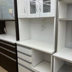 大宝家具 2面レンジボード キッチンボード 収納 No.3236○ ※現金 