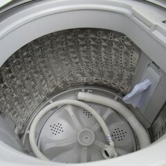 03【清掃済】　ツインバード　5.5㎏　全自動洗濯機　2018年　