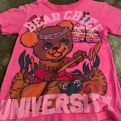 グラグラのピンクTシャツ