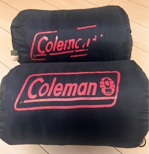 コールマン スリーピングバッグ　2セット(1個のみ購入可能)