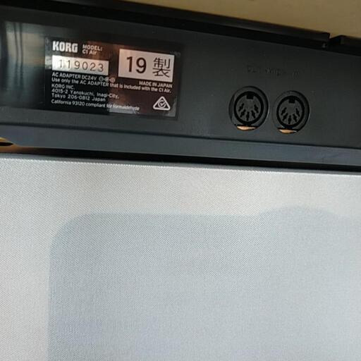 KORG コルグ 電子ピアノ C1 Air ブラウン 2019年製 美品 売ります