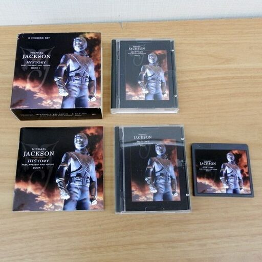 MD マイケル・ジャクソン HISTORY Michael Jackson 廃盤 レトロ ヒストリー mini disc 訳あり品 札幌 西区 西野