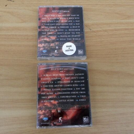 MD マイケル・ジャクソン HISTORY Michael Jackson 廃盤 レトロ ヒストリー mini disc 訳あり品 札幌 西区 西野 MD マイケル・ジャクソン HISTORY Michael Jackson 廃盤 レトロ