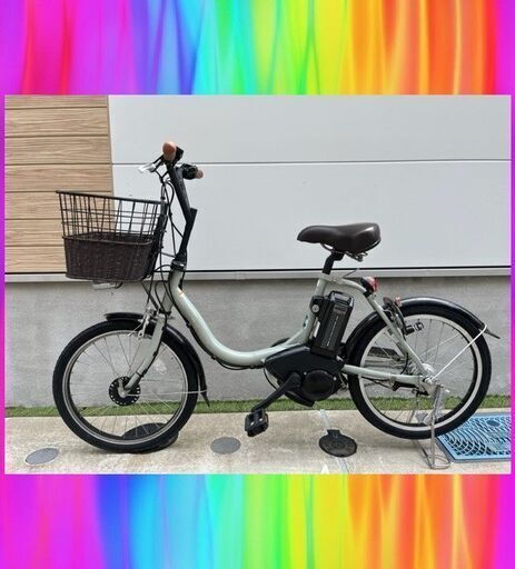 美車！バッテリーほぼ新品！ヤマハ　YAMAHA パスシティC　20インチ　電動自転車　電動アシスト自転車   6239