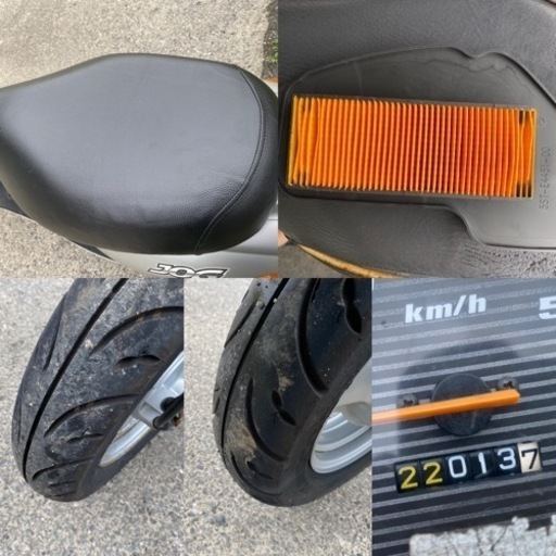 ⭐️SA36J.JOG低燃費FI⭐️バッテリ・エアフィルタ・プラグ新品交換で