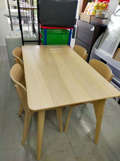 美品　IKEA　リーサーボー　ダイニングSET　NO958