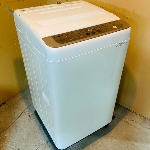【6/29販売済KI】Panasonic 全自動電気洗濯機 NA-F70PB11 2018年製 7.0kg パナソニック 北E3