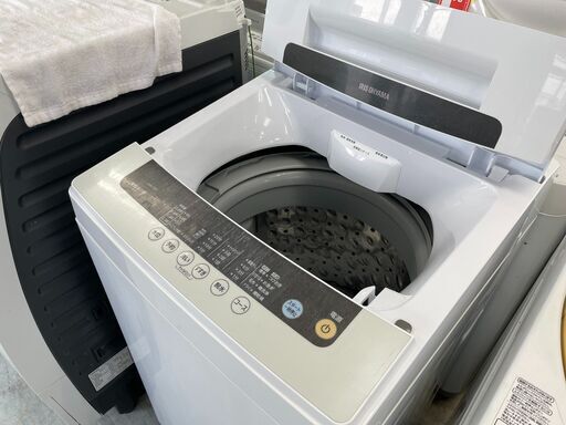 配送設置込み　アイリスオーヤマ5.0K洗濯機　2020年製　分解クリーニング済み！！