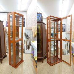 塩川光明堂 キュリオケース (300A) コレクションケース ガラスショー