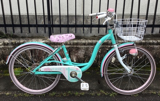 ＜整備済・良品＞可愛い女の子用・20インチ自転車　お手入れして綺麗です♪
