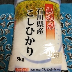 無洗米5kg、5袋！計25kg！