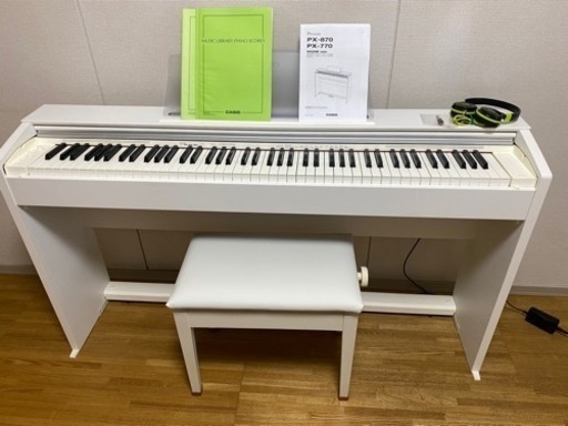 【大阪府内無料でお届けします】CASIO 電子ピアノ PX-770  88鍵