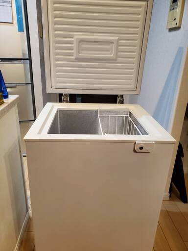 上開き冷凍庫 MOASTORE JF100ML01WH 2020年製 冷凍庫 MAXZEN