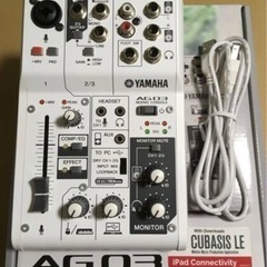 ★ 美品 YAMAHA MIXING CONSOLE AG03 ...