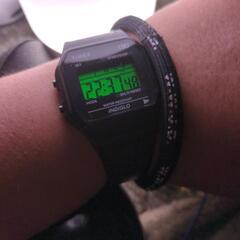 TIMEX  腕時計　ブラック　デジタル