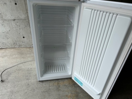 新札幌発 ハイアール 前開き式冷凍庫 JF-NU100G 100L 直冷式 2016年製